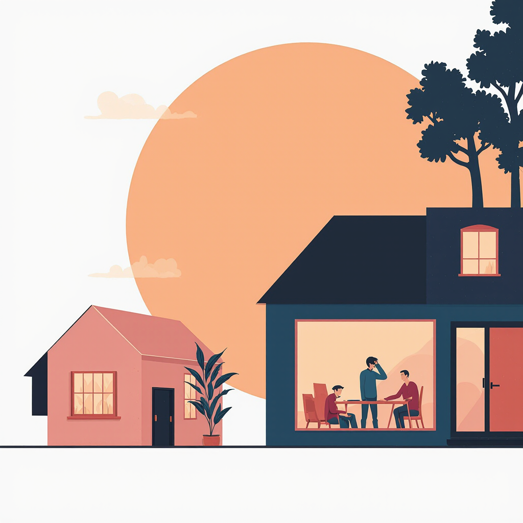 Representación visual de la comparativa de costes entre una Vivienda Unifamiliar y una Tiny Home, clave para el análisis económico de tu futuro hogar.